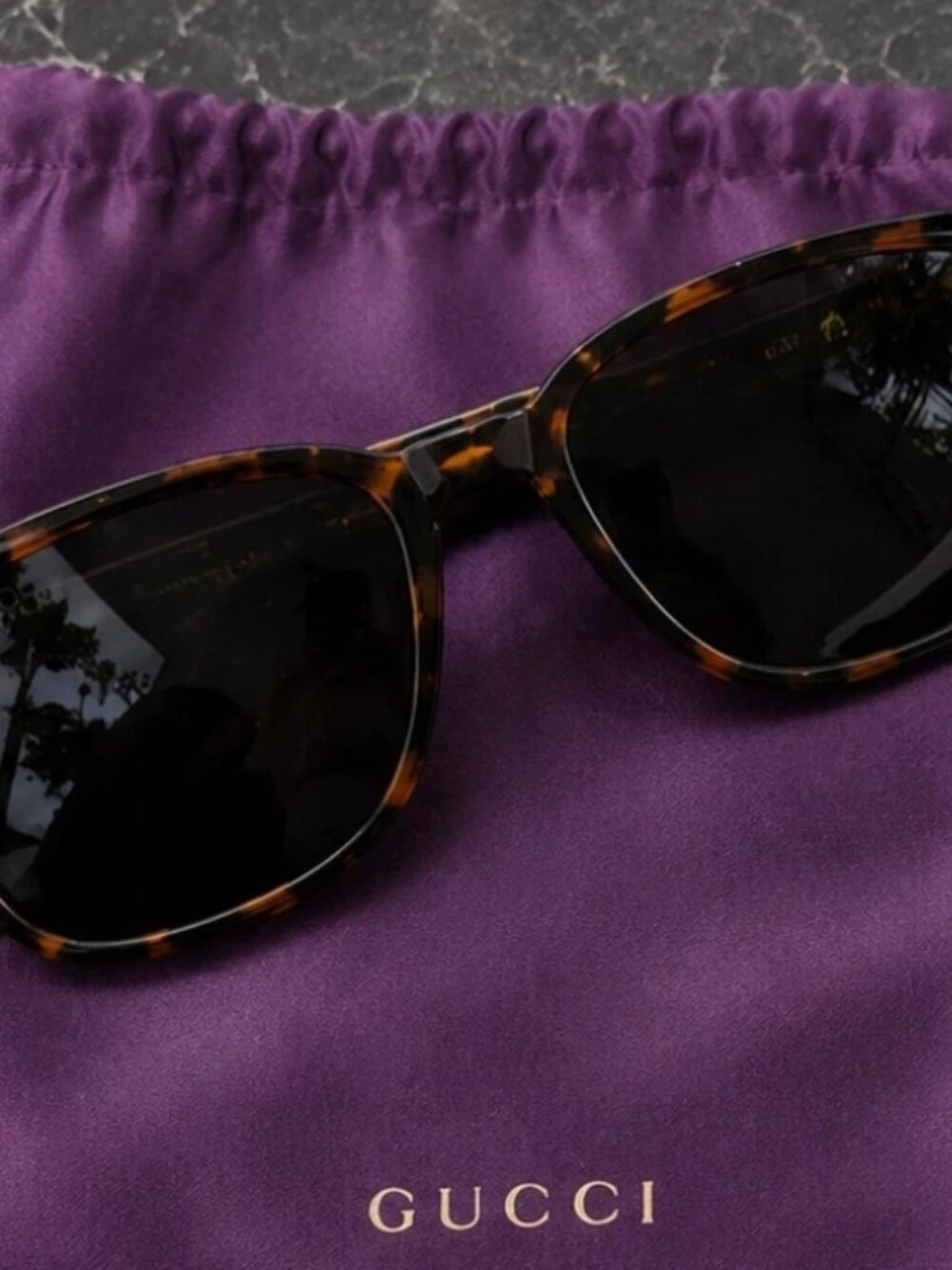 [New, Original Items] Gucci Sunglasses (GG0637SK 002), Havana Brown; Unisex, O/S